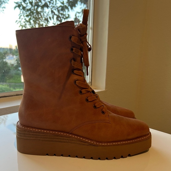 SILENT D x ANTHROPOLOGIE Udana Combat Military Boot NWOT - size 6.5/7 - Picture 3 of 9